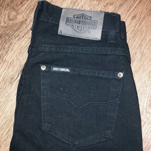 Harley Davidson High-wasted Skinny Jeans